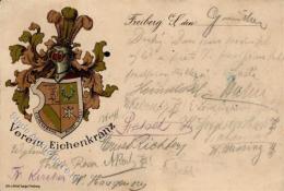 Studentika Verein Eichenkranz Freiberg 1902 I-II - Unclassified