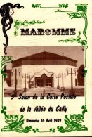 MAROMME..SALON DE LA CARTE POSTALE DE LA VALLEE DU CAILLY  1989...CPM - Collector Fairs & Bourses