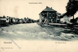 Niklasdorf (8712) Österreich Hochwasser 1903 Hotel Scholz I-II (Ecken Abgestoßen, VS Fleckig) - Unclassified