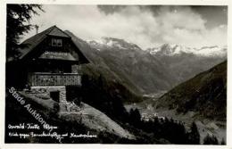 Villach (Österreich) Fotokarte Oswald-Hütte, Blick Gegen Gamskarlspitze Und Hannoverhaus, Hüttenoval OSWA - Unclassified