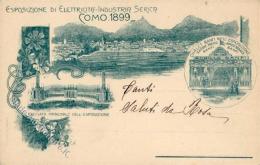 Como (22100) Italien Ausstellung Der Elektrischen Seiden-Industrie 1899 I- Expo - Unclassified