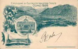 Como (22100) Italien Ausstellung Der Elektrischen Seiden-Industrie 1899 I-II Expo - Unclassified