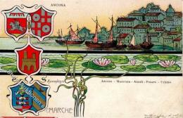 Ancona (60100) Italien Lithographie 1902 I-II - Unclassified