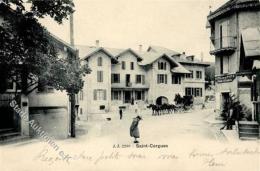 Saint-Cergues (74140) Frankreich Hotel De La Post Postkutsche 1904 I - Unclassified