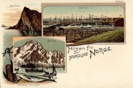 Svolvaer Norwegen Lithographie I - Norway