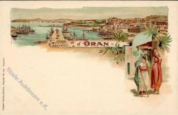 Oran Algerien Hafen Lithographie I- - Unclassified