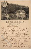 Privatganzsache Württemberg PP 11 F 100/01 Bad Röthenbach Nagold 1896 I-II - Zonder Classificatie