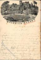 Privatganzsache Deutsches Reich 5 Pf Ziffer Lila Vorläufer 1888 Kynast I-II (fleckig) - Ohne Zuordnung