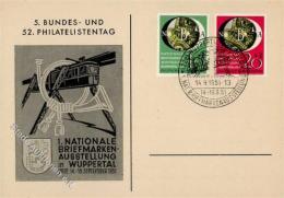 BUND - 141-142 WUPPERTAL Auf FDC-Karte, Mi. 300.- , I - Unclassified