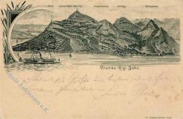 SCHWEIZ - 10 GSK VITZNI-RIGI-BAHN", 1890, I-II" - Non Classés