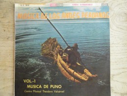 Musica De Los Andes Peruanos - Vol.1 Musica De Puno - Theodoro Valcarcel - World Music