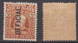New Zealand Official Mi# 16 A * Edward  1909 - Servizio