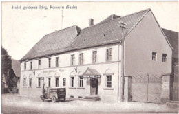 KÖNNERN Saale Hotel Goldener Ring Tanksäule PKW Obst Zep Dessau Magdeburg Nachverwendet - Bernburg (Saale)