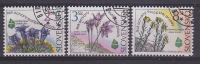 Slovakia 1995 European Nature Protection 3v  Used Cto (T671) Stamps With Full Gum - Usati