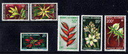 1969-70  Fleurs Poste Et   Poste Aérienne  Yv 53-6, PA 26-8   **  MNH - Unused Stamps