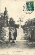 - Morbihan -ref-D54 - Saint Jean Brevelay - St Jean Brevelay - Monument Des Victimes De L Incendie 1902 - Monuments - - Saint Jean Brevelay