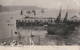 TRAWLERS  IN TENBY HARBOUR , ( Voir Verso ) - Pembrokeshire