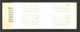 Carnet De 8 Vignettes  31000  Toulouse - Codice Postale