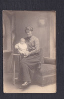 Carte Photo Fr. Adam à Colmar - Portrait Mere Et Bebe  Archives Roecklin Wettolsheim - Beelitz