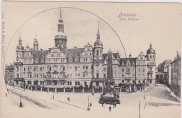 Deutschland,allemagne,sax E,sachsen,dresden,dresde, Das  Schloss,1900,koch Et Bitriol,rare,raro,old - Dresden