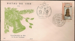 Brazil & FDC Christmas, São Paulo 1968 (883) - FDC