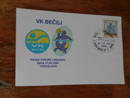 VK Becej Prvak Evrope 1999 2000 Yugoslavija - Wasserball