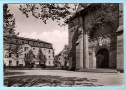 Neuendettelsau - S/w Mutterhaus & Portal Der Anstaltskirche - Neuendettelsau