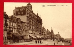 Blankenberghe. La Digue. Hôtel Palace Continental. Au Vieux Temps. Café De Paris. 1936 - Blankenberge