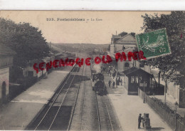 77 - FONTAINEBLEAU - LA GARE - Fontainebleau