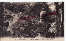 77 - NEMOURS - LE CHAMEAU  ROCHER DU CROC DU LOUP - Nemours