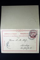 Deutsch-Neuguinea Postkarte  P11 KAEWIENG To Nürnberg - Nuova Guinea Tedesca
