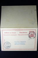 Kamerun Postkarte  P11 Victoria To Meerane 1907 - Camerun
