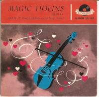 Helmut Zacharias  Magic Violins  1958  VG+/VG+ 7" - Other - German Music