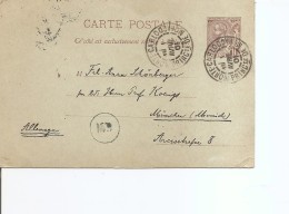 Monaco ( EP De 1901 De MonteCarlo  Vers L'Allemagne à Voir) - Lettres & Documents