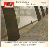 Helmut Zacharias  Rendezvous With Paris  VG+/NM 7" - Other - German Music