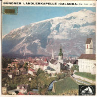 Mariely Gerber  Bundner Landlerkapelle Calanda Vol. I  VG+ / VG+ 7" - Country En Folk