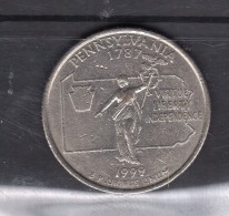 1999 Pennsylvania Quarter Dollar - 1999-2009: State Quarters