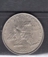 2001 New York Quart Dollar - 1999-2009: State Quarters