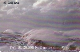 Germany, A 18/92, TAT-10 - 20.000 Fuß Unter Dem Meer, 2 Scans - A + AD-Series : Werbekarten Der Dt. Telekom AG