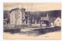 CH 2740 MOUTIER / MÜNSTER BE, Hotel De La Croix Bleue, Ca. 1905, Ungeteilte Rückseite - Moutier