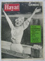 AC - CAROLE LESLEY, HAYAT MAGAZINE 02 SEPTEMBER 1960 FROM TURKEY - Revues & Journaux