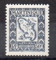 MARTINIQUE TAXE N°29 Neuf Charniere - Impuestos