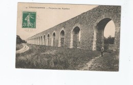 LOUVECIENNES 41 PERSPECTIVE DES AQUEDUCS (HOMME POSANT) - Louveciennes