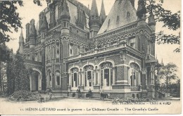 PAS DE CALAIS - 62 - HENIN LIETARD Avant Guerre - Le Château Gruelle - Henin-Beaumont