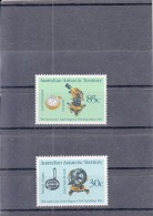 AUSTRALIAN ANTARCTIC TERRITORY 1984 ANNIVERSARY MAGNETIC POLE EXPEDITION 2 STAMPS MNH - Nuevos