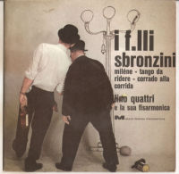 Lino E La Sua Fisarmonica  I F.lli Sbronzini  VG+/VG+ 7" - Country En Folk