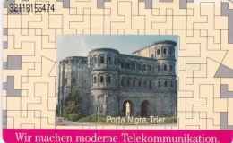 Germany, A 38/92, Direktion Koblenz (Porta Nigra, Tier), 2 Scans - A + AD-Serie : Pubblicitarie Della Telecom Tedesca AG