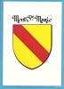 MONT SAINTE MARIE -  Armorial, Blason - Modern Cards