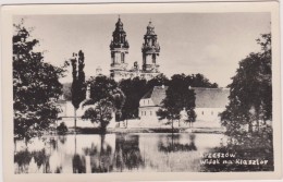 Carte Photo Pologne,polska,KRZESZOW,w Idok Na Klasztor,monastère Trés Ancien,abbaye Cistercienne,cloitre,rare ,old - Polonia