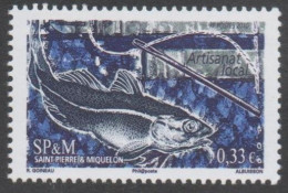 SAINT-PIERRE Et MIQUELON - Artisanat Local - Morue, Aiguille Et Fil - Unused Stamps